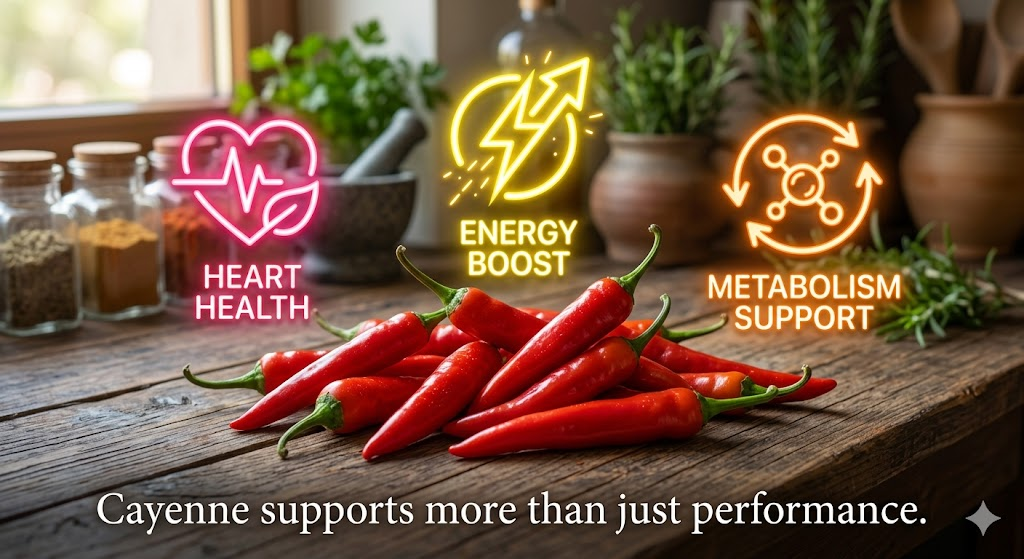 Cayenne Benefits for Men Beyond Libido Support
